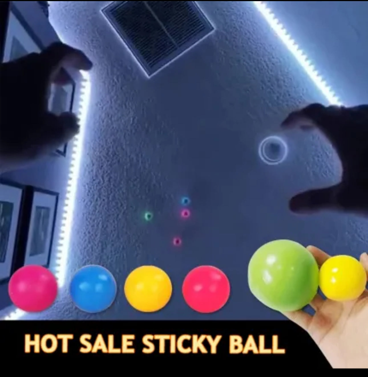 Sticky Glow Balls