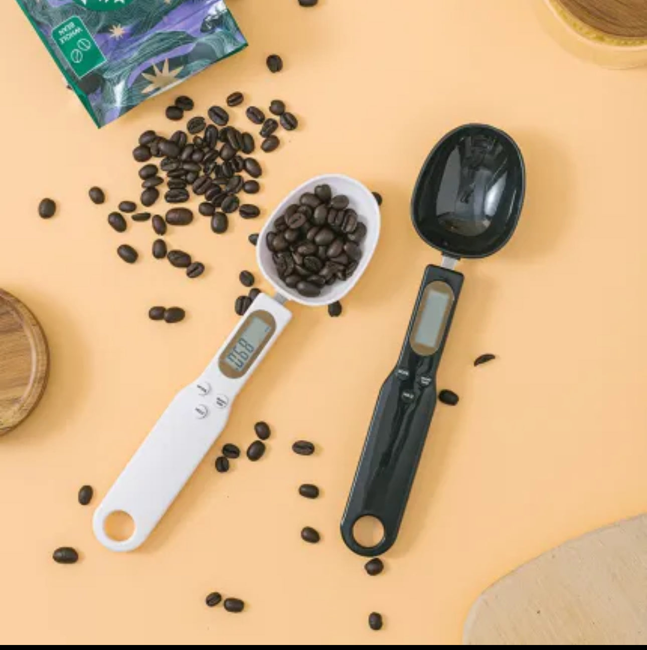 LCD Digital Kitchen Scale Spoon