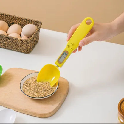 LCD Digital Kitchen Scale Spoon